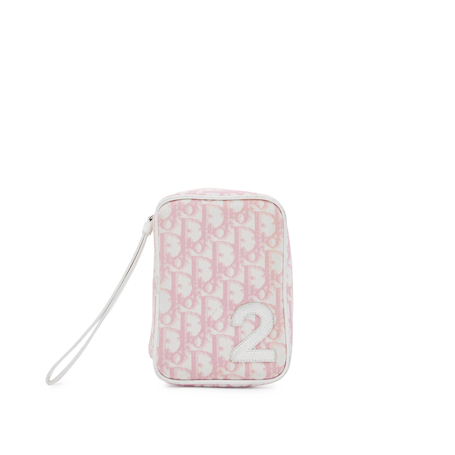 MONOGRAM BABY PINK POUCH (AS IS)