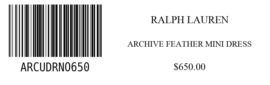 Item Tag