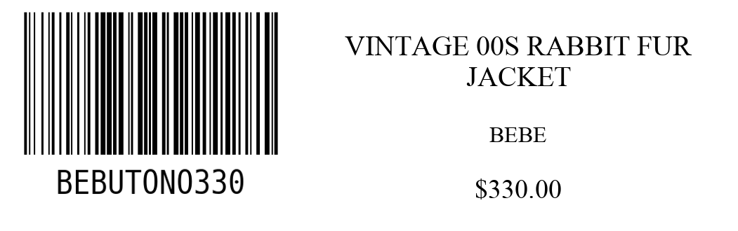 Item Tag