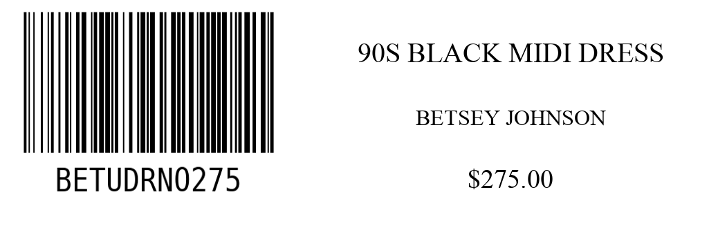 Item Tag