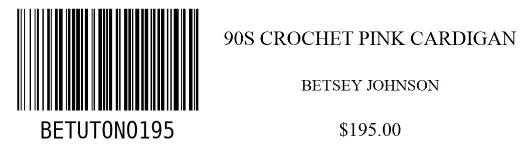 Item Tag
