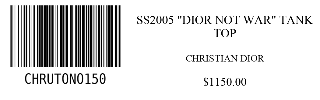 Item Tag