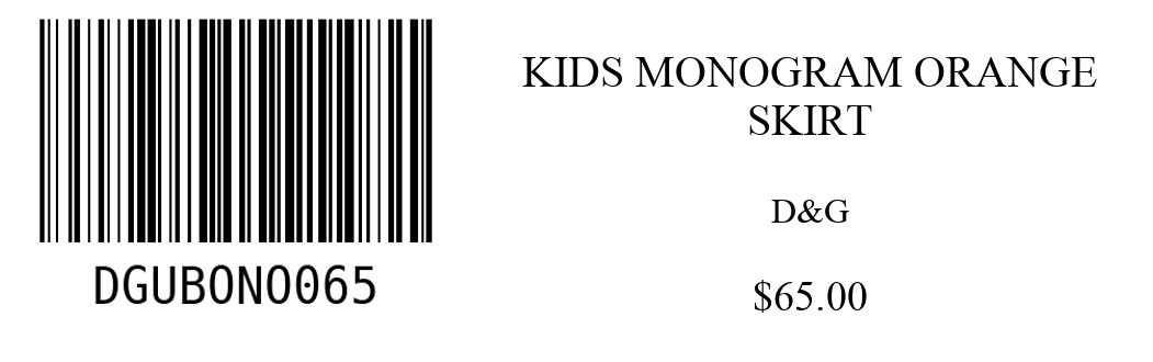 Item Tag
