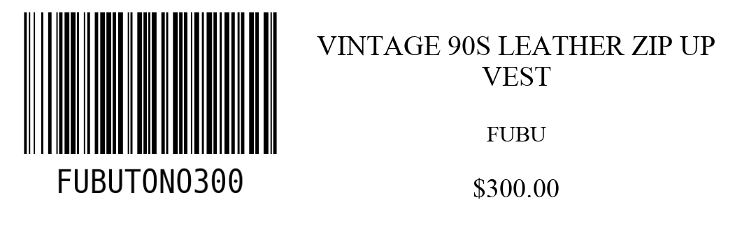 Item Tag