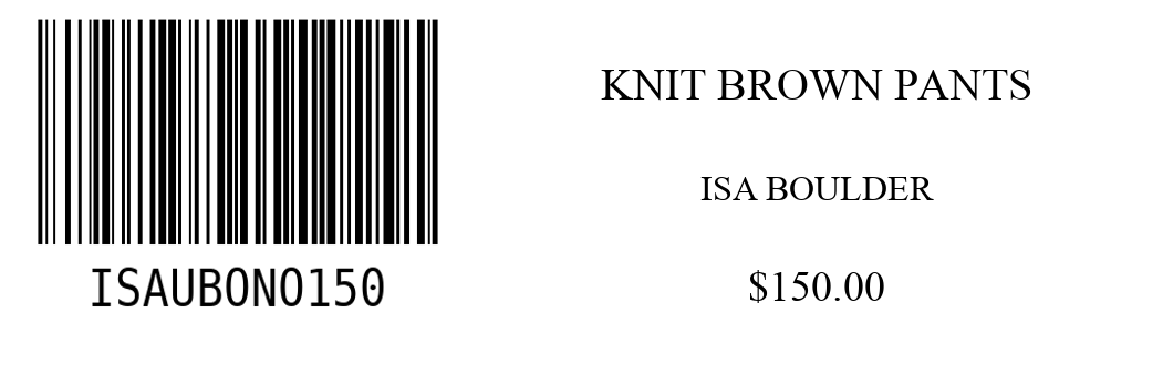 Item Tag