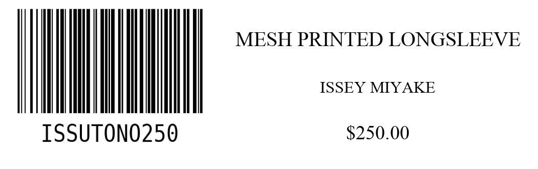 Item Tag