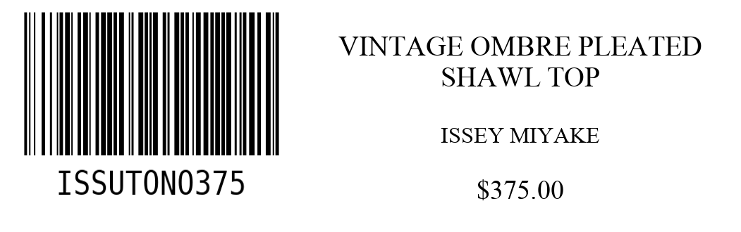 Item Tag