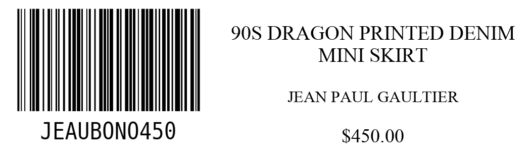 Item Tag