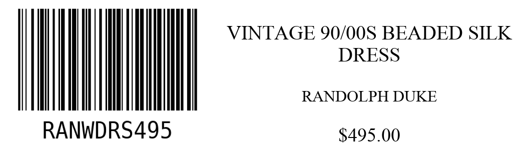 Item Tag