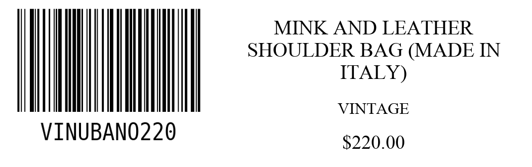 Item Tag