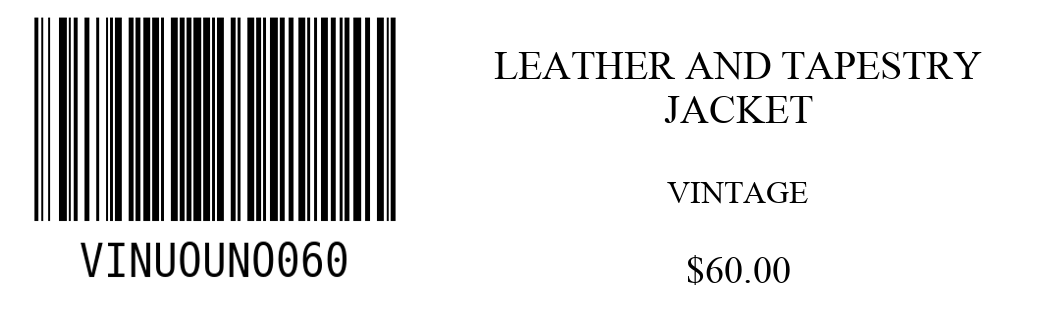Item Tag