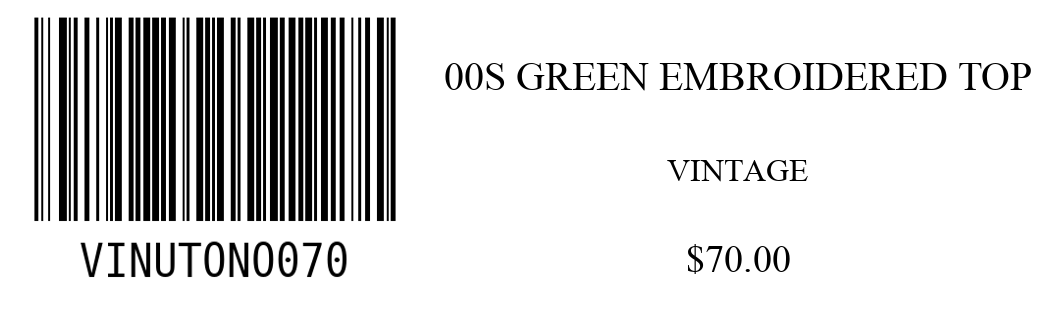 Item Tag