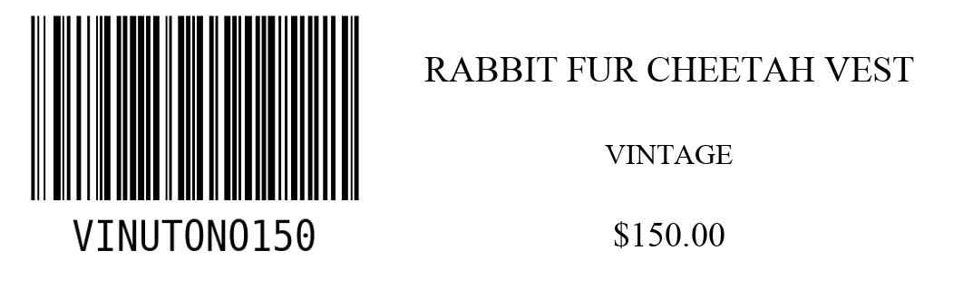 Item Tag